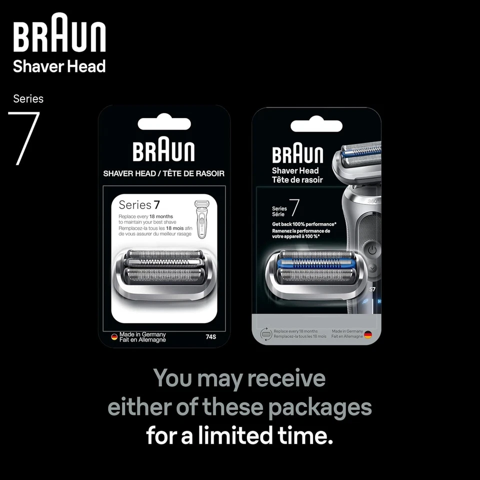 Braun Replacement Shaver Head 74S