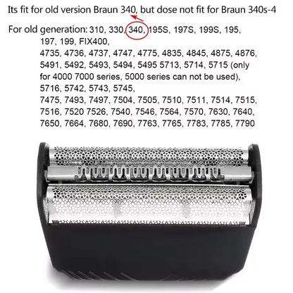 Braun Replacement Shaver Head 31B