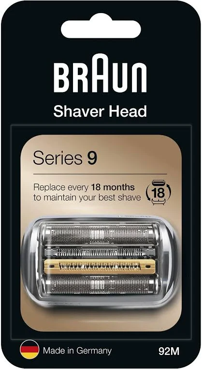 Braun Replacement Shaver Head 92M