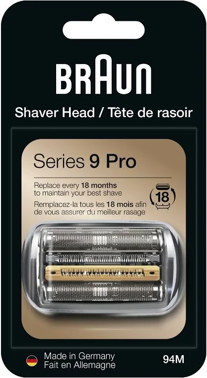 Braun Replacement Shaver Head 94M